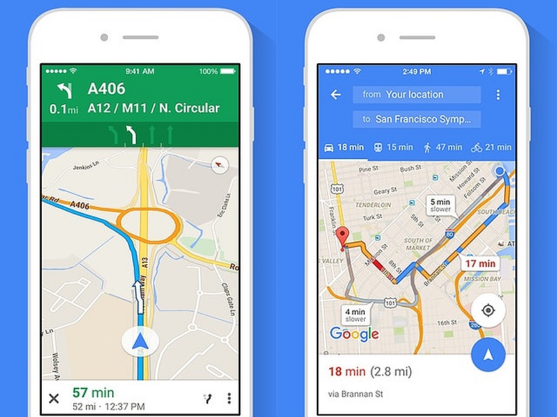 google my maps app