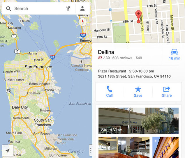 Google release Maps app for iPhone; no native iPad version
