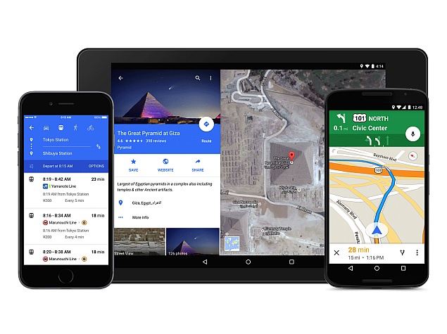 Google Maps for Android, iOS Gets Material Design Makeover, Improved Uber Integration