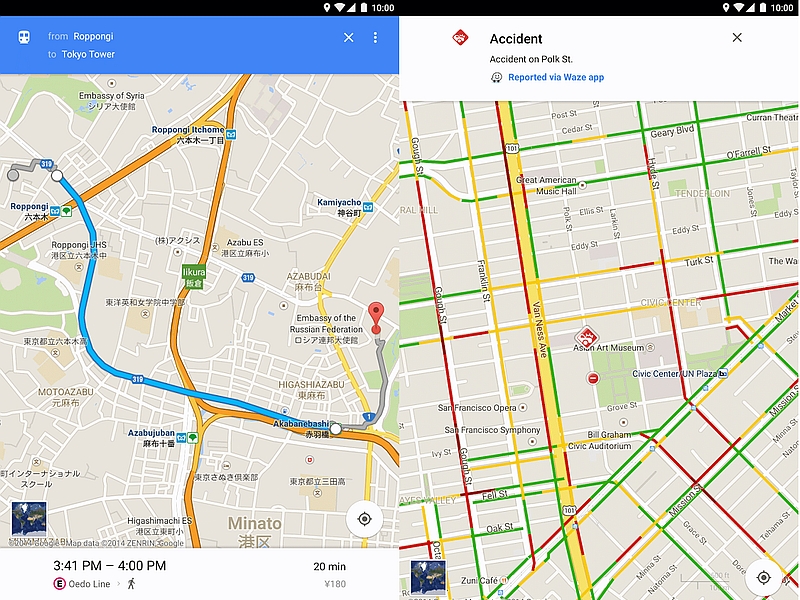 Google Maps Tablet Screenshot App Google Play 