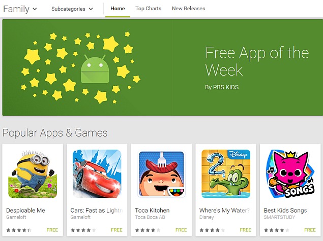 Google Play Gets Its First 'Free App of the Week' Promotion
