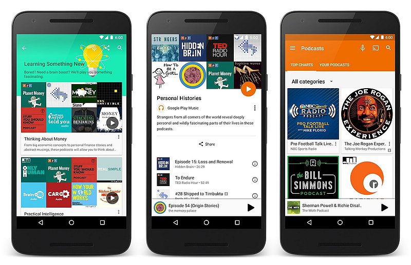 Google Play Music Finally Gets Podcasts