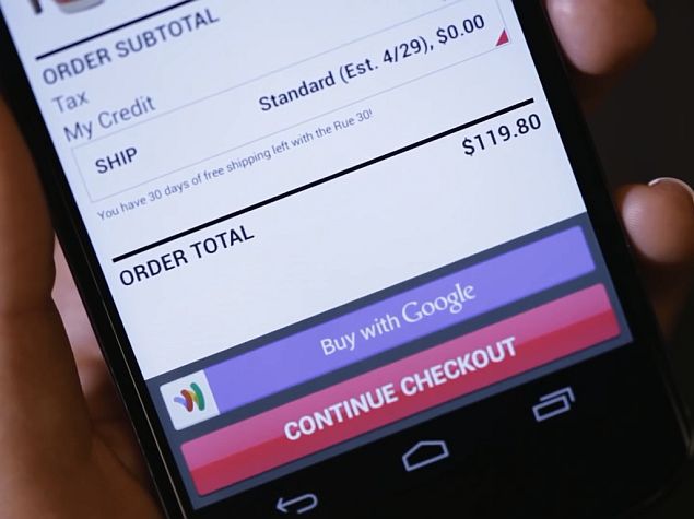 Google Wallet's Instant Buy 2-Click Checkout API Brought to iOS