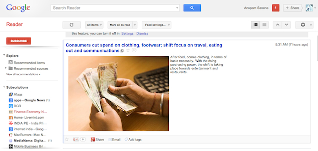 Google claims to have fixed Reader after users complain