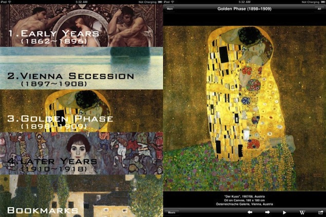 Gustav Klimt gets 21st-century makeover with iPads, apps