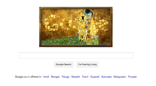 Gustav Klimt's 150th birth anniversary marked by Google doodle