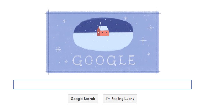 'Tis the season! says Google's third Happy Holidays doodle