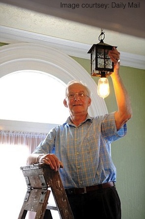 A bulb in Britain glowing for 100 years