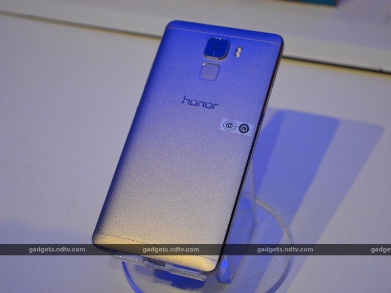 Honor 7 With 5.2-Inch Display, Fingerprint Sensor Launched at Rs. 22,999