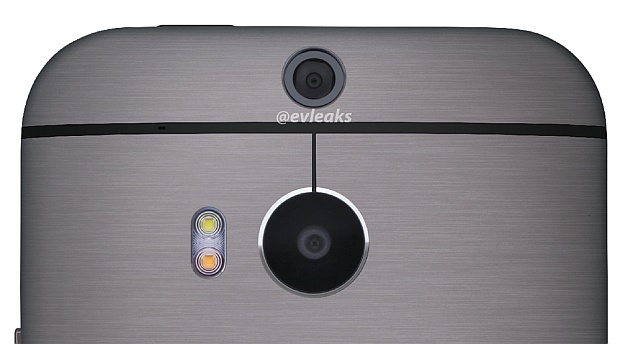All New HTC One's purported dual-camera lens spotted in leaked image