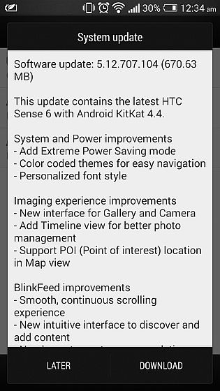 HTC One (M7) Reportedly Receiving Sense 6 UI OTA Update in India