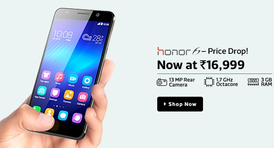 Huawei Honor 6 Receives a Price Cut, Now Available Rs. 16,999 | Technology News