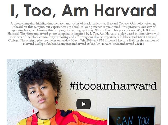 Tumblr blog by black Harvard students goes viral