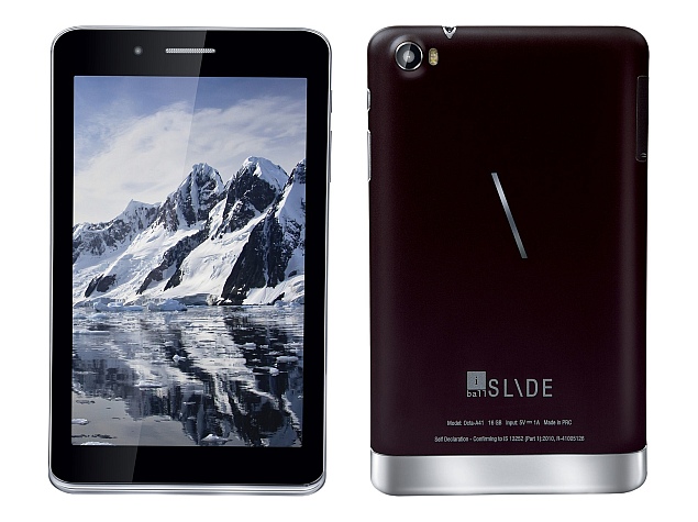 iBall Slide Octa A41 Voice-Calling 3G Tablet Launched at Rs. 12,999