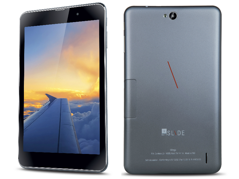 iBall Slide Wings Dual-SIM Voice-Calling Tablet Launched at Rs. 7,999