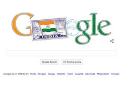 Independent India's First Stamp Featured in August 15 Google Doodle