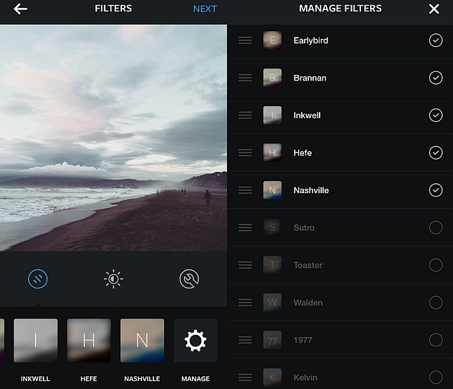 instagram filters for photos