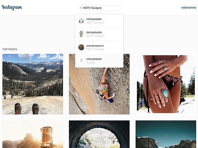 instagram search with email
