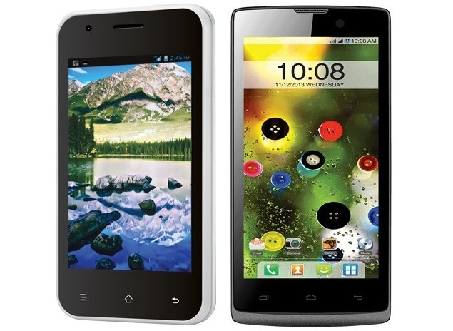 Intex Aqua N8 and Cloud X12 with Android 4.2 listed on company's website