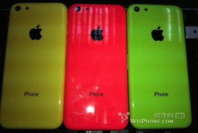 Purported pictures of cheaper iPhone's rear shell reveal Red, Yellow and Green colour variants