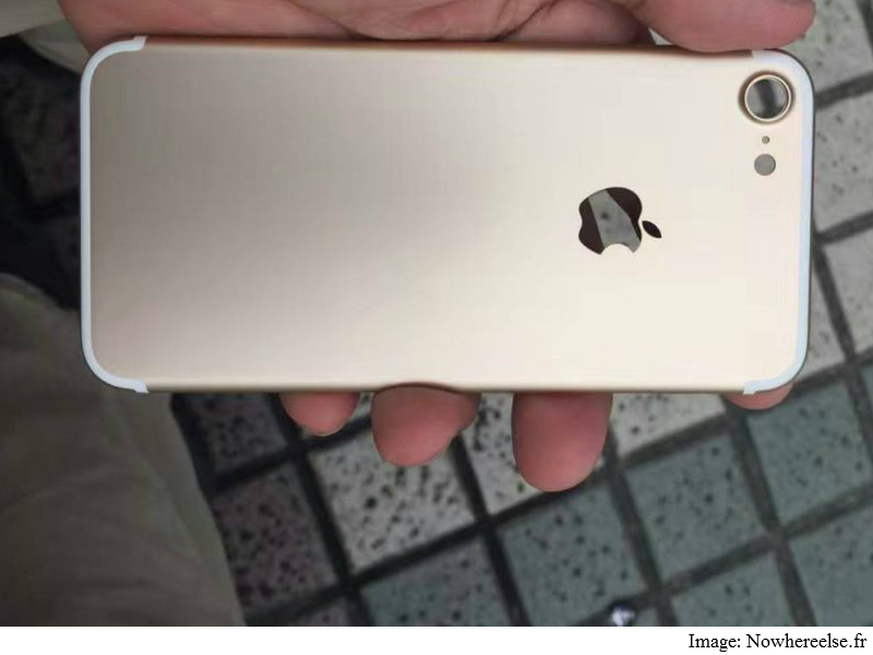 iPhone 7 Image Leak Shows Large Camera Lens With Protective Ring
