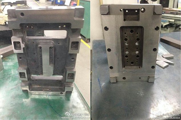 iPhone 6 body mould images and design schematics reportedly spotted