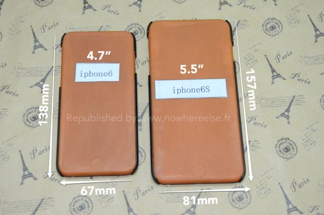 Belønning Summen Give Alleged iPhone 6 Case Images Indicate Dimensions of Variants | Technology  News