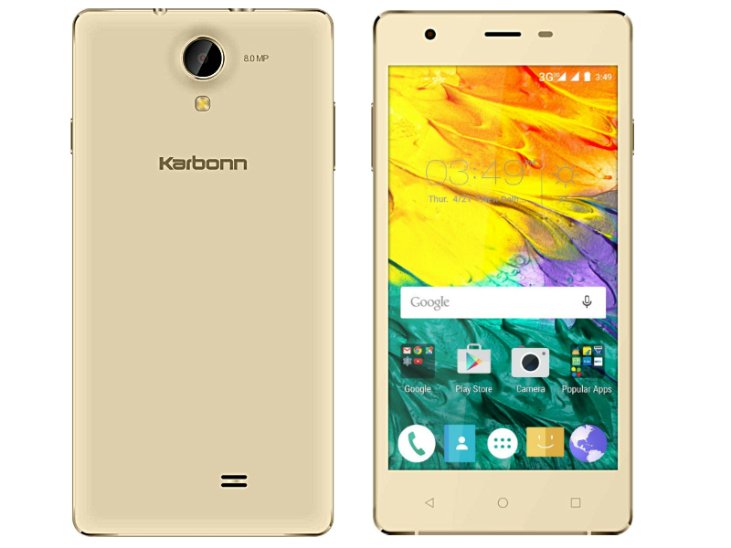 Karbonn Fashion Eye With 8-Megapixel Camera Now Available Online at Rs. 5,490