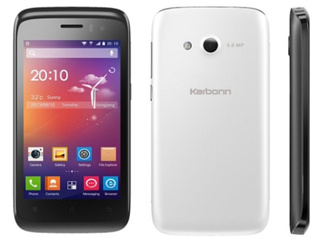 Karbonn Titanium S1 Plus with quad-core CPU available online at Rs. 5,749