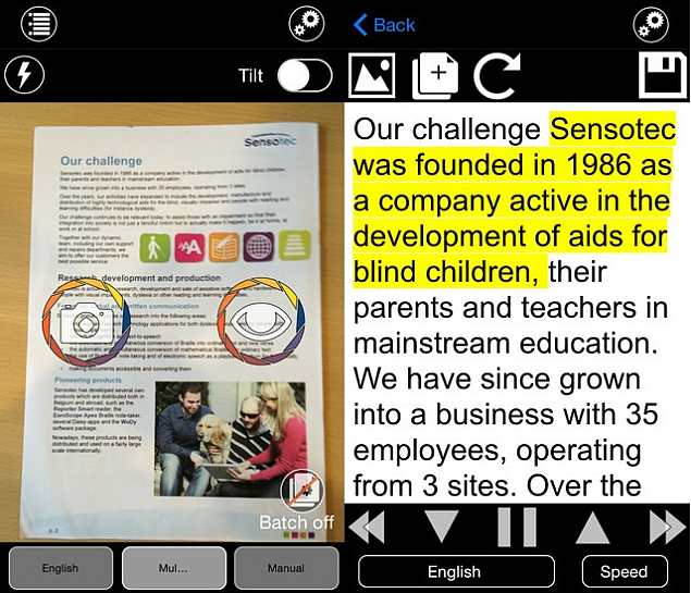 New Smartphone App Gives Sight to The Blind