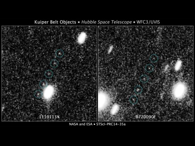 Scientists Spot New Objects Beyond Pluto
