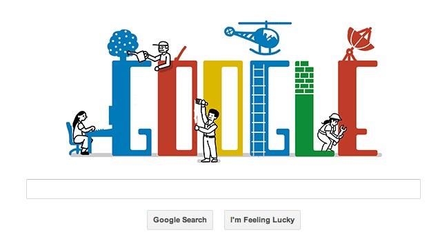 Labour Day 2013 marked by a Google doodle