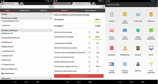 LastPass can now be unlocked using Samsung Galaxy S5's fingerprint sensor