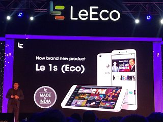 LeEco Le 1s Eco With 5.5-Inch Display, Fingerprint Sensor Launched at Rs. 10,899