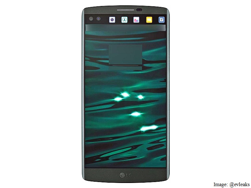 LG V10 Leaked in New Image, Shows Secondary 'Ticker' Display