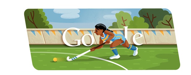 London 2012 hockey: Olympics day 6 Google doodle