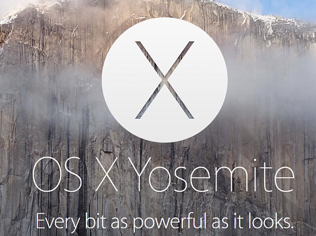 Apple Unveils OS X Yosemite With New Continuity Features and More