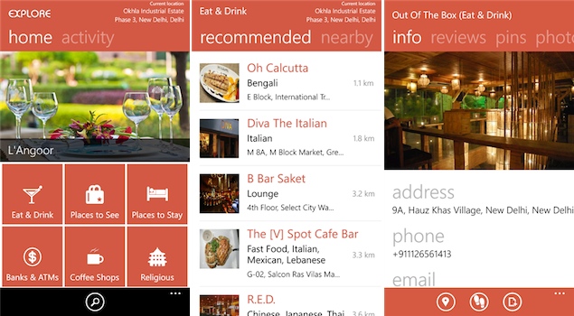 MapmyIndia launches Explore points of interest app for Windows Phone 8