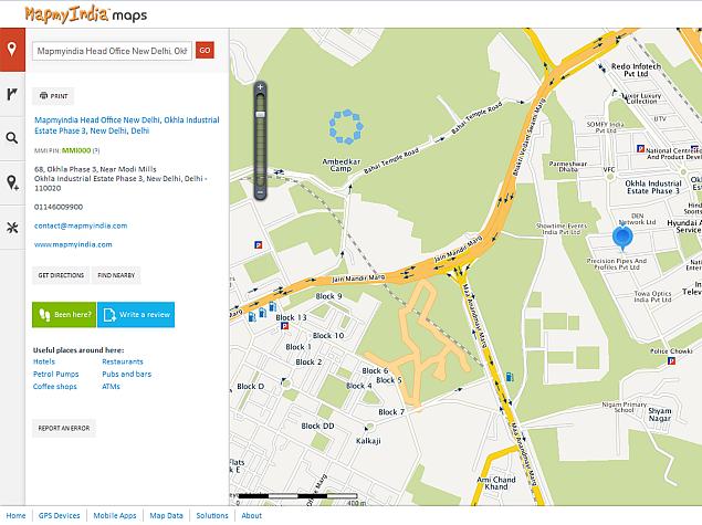 MapmyIndia online maps get new features, visual overhaul