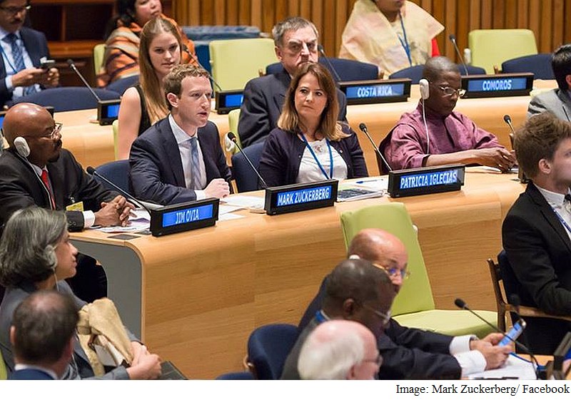 Facebook CEO Zuckerberg Backs Call for Universal Internet Access by 2020