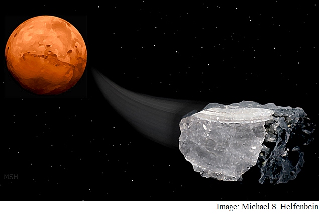Methane Found on Martian Meteorites Tips Possibility of Life
