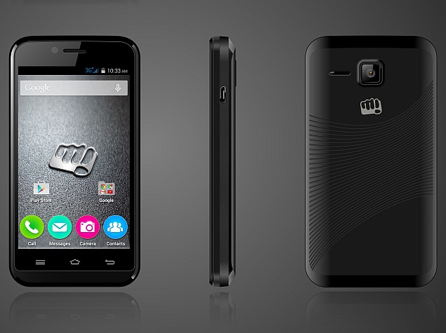 Micromax Bolt S301 With 3.5-Inch Display Launched at Rs. 2,899