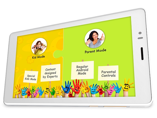 Micromax Canvas Tabby With Kids Mode, Content Launched at Rs. 6,499