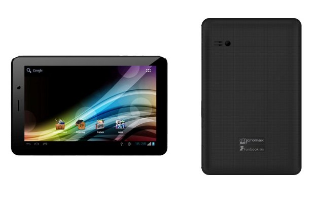 Micromax Funbook 3G P560 tablet with voice calling spotted online for Rs. 8,799