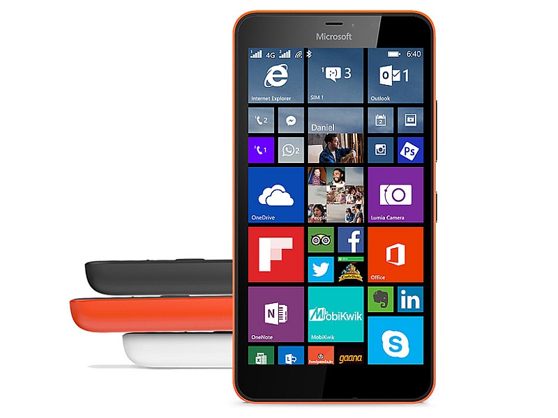 Microsoft Lumia 640 XL LTE Dual SIM Launched at Rs. 17,399