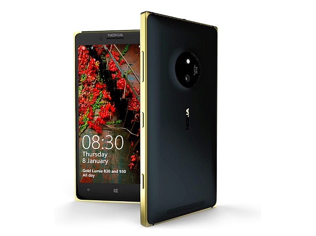 Microsoft's Lumia 830 and Lumia 930 Launched in Gold Variants