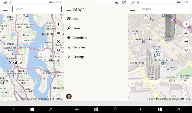 Microsoft Unveils Universal Maps App for Windows 10