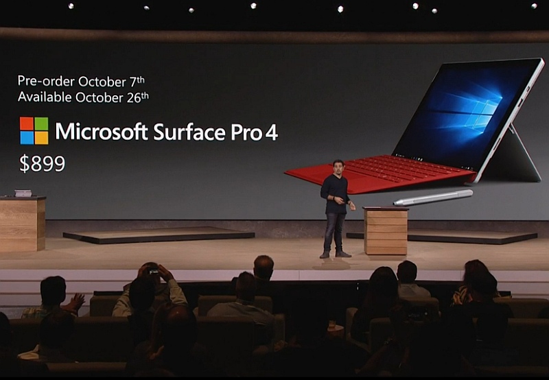 Microsoft Surface Pro 4 and Surface Book With Windows 10 Launched