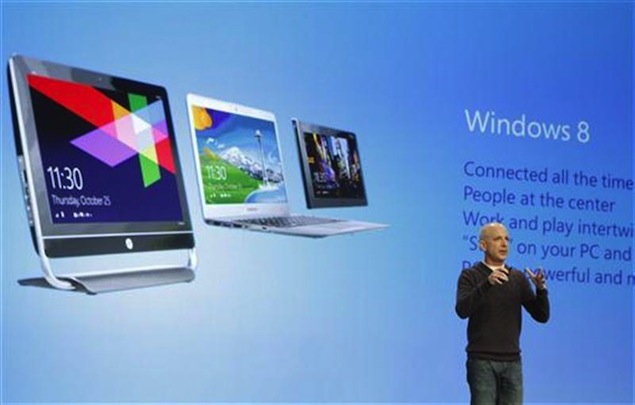 Microsoft launches Windows 8, Surface tablet