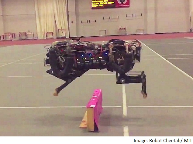 MIT's Cheetah Robot Can Now Leap Over Obstacles